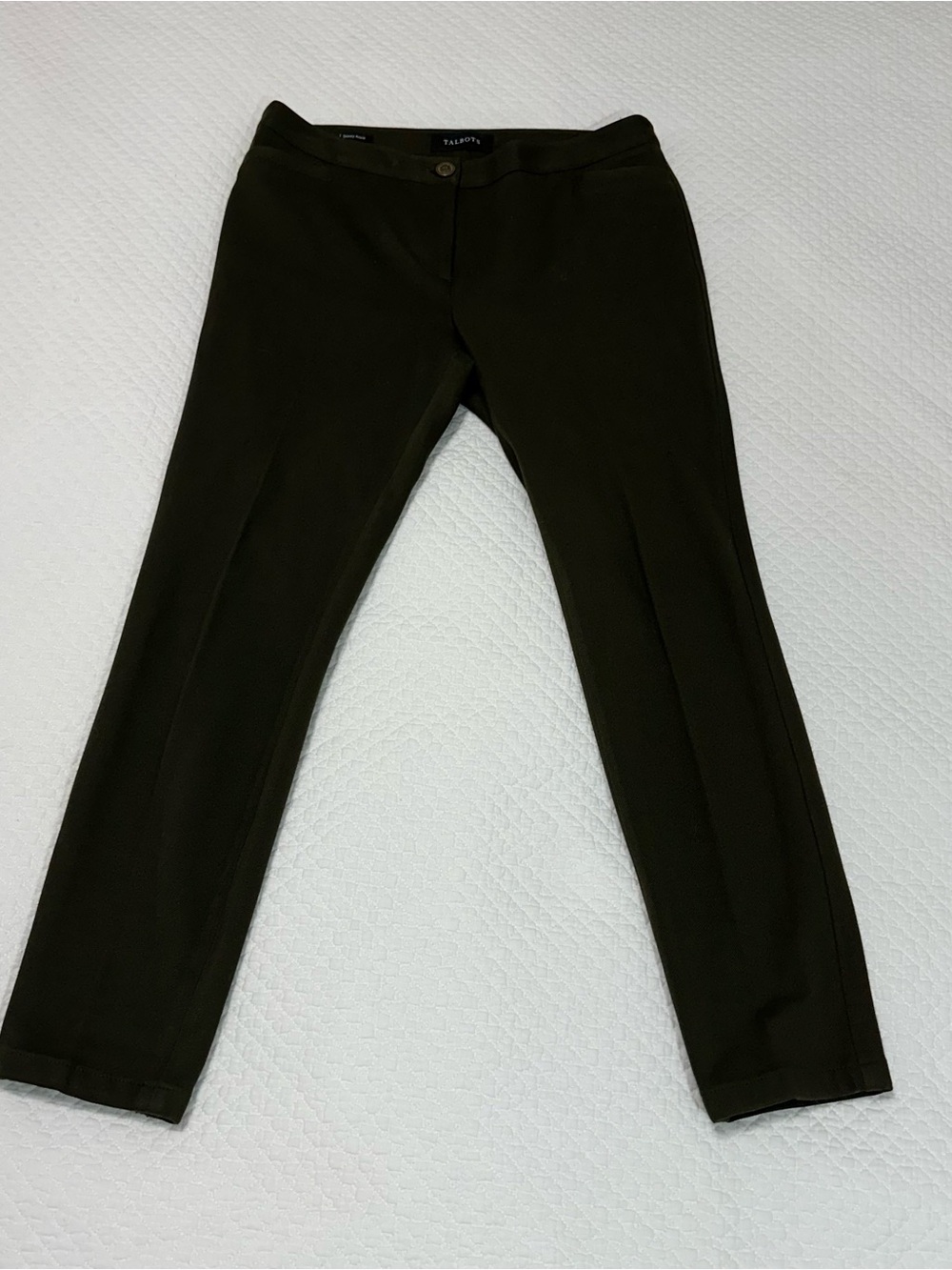 Talbots Women’s Dark Olive Dress Pants